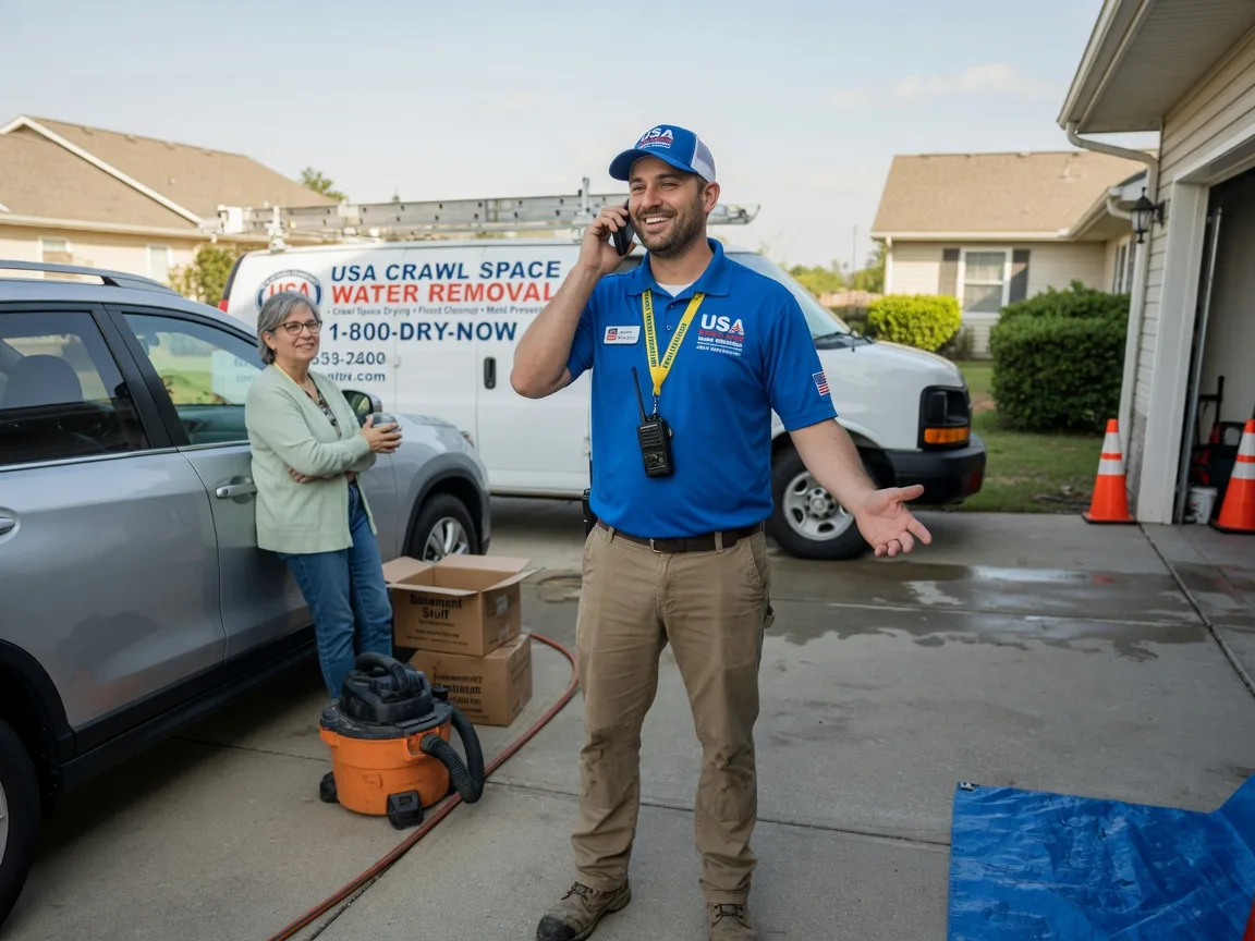 Crawl Space Water Removal Shermans Dale, PA FAQs